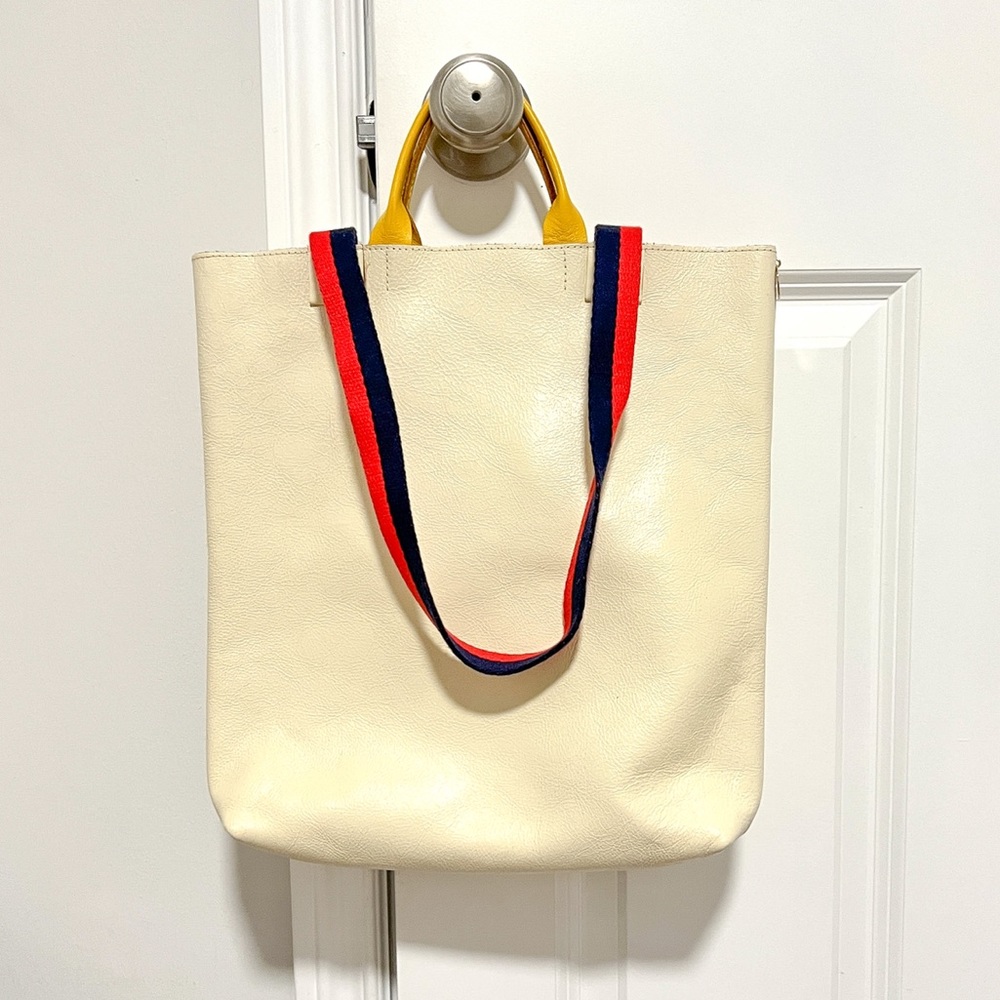 Clare V Italian Leather Annie Tote